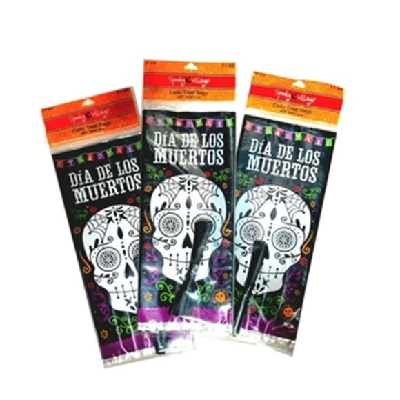 Dia De Los Muertos Set - 14pc Set - Day of the Dead Sugar Skulls Halloween - Picture 6 of 8